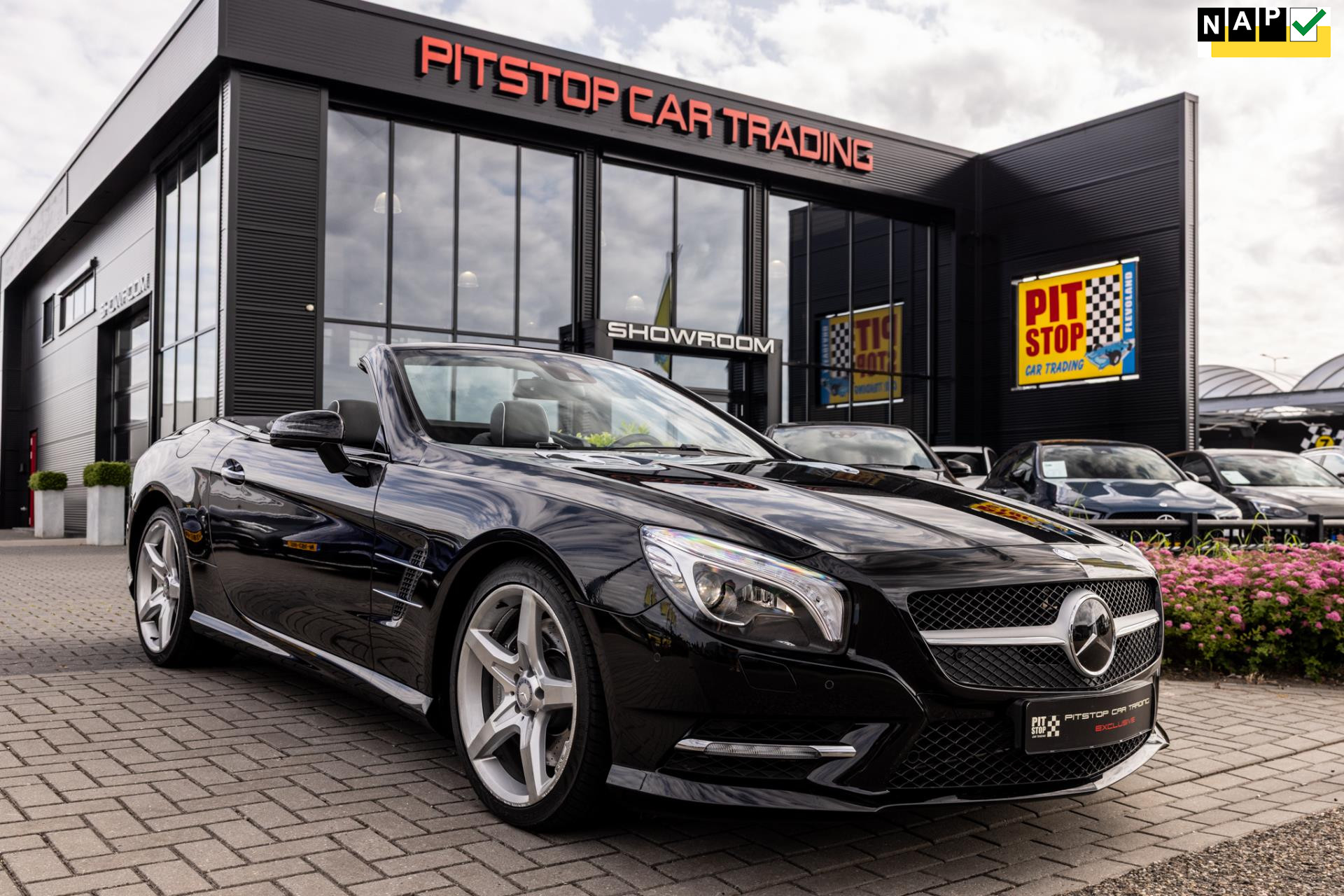 Mercedes-Benz SL 350 AMG, 306 PK, *38000km*, Distronic+, uniek! 45358178-0.jpg | Pitstop Car Trading