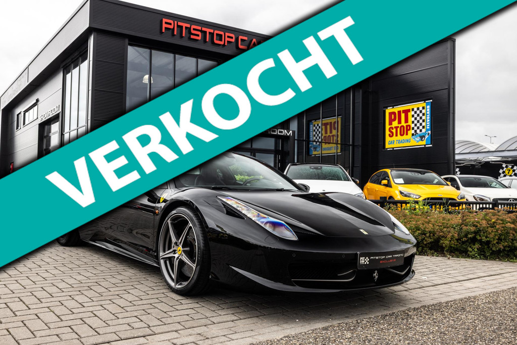 Ferrari 458 4.5 V8 Italia, 578 PK, Sportseats leder, JBL, Keurig! 46666669-0.jpg | Pitstop Car Trading