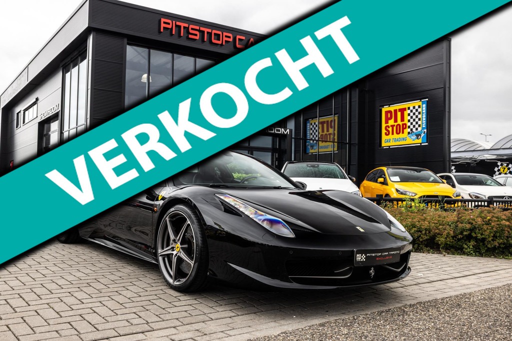 Ferrari 458 4.5 V8 Italia, 578 PK, Sportseats leder, JBL, Keurig! 46666669-0.jpg | Pitstop Car Trading