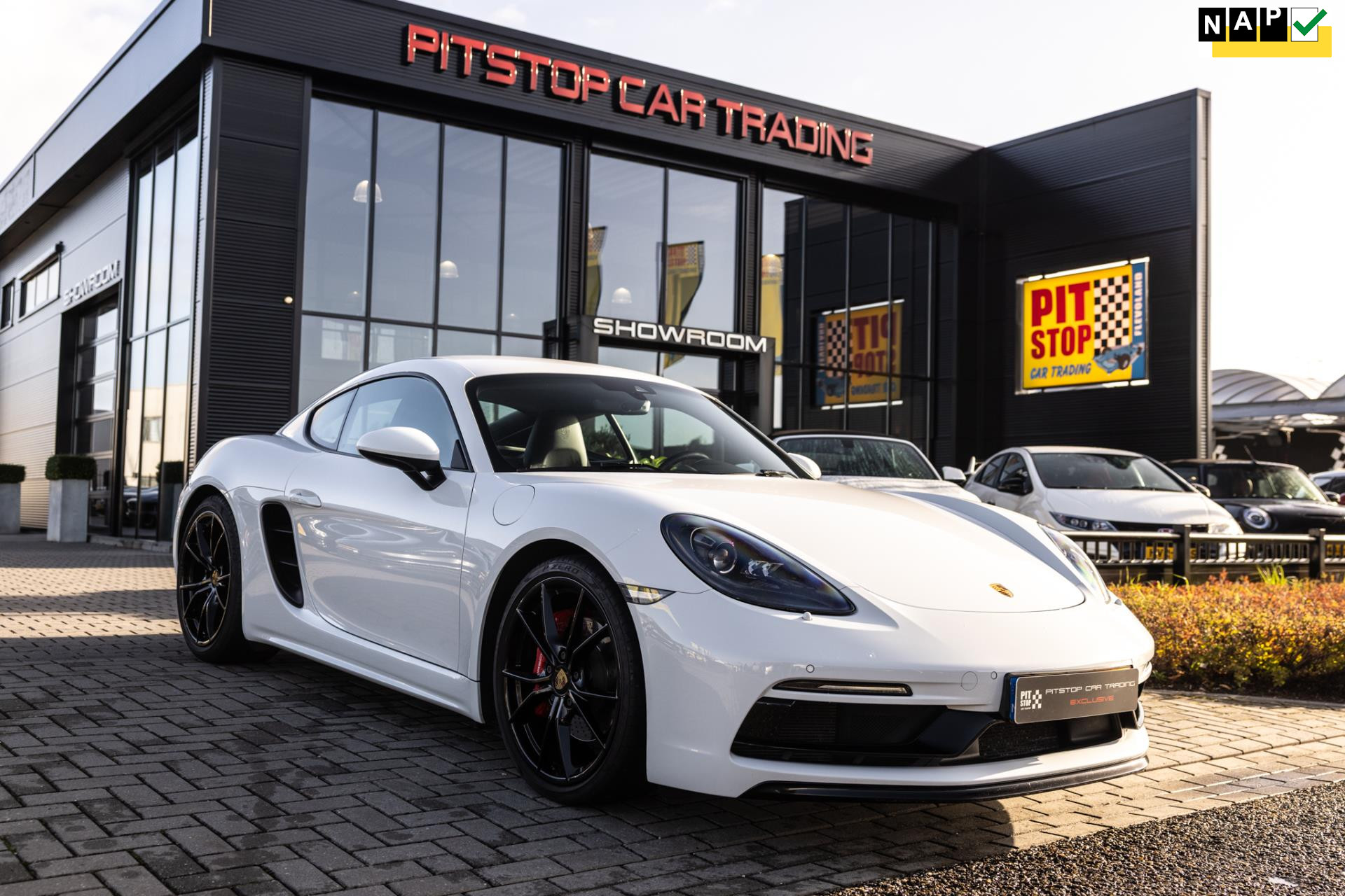 Porsche 718 Cayman S 2.5 350 PK, Chrono, Sportuitlaat, Bose, Camera 47696974-0.jpg | Pitstop Car Trading