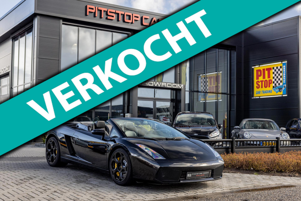 Lamborghini Gallardo 5.0 V10 Spyder e-gear, NETTE STAAT!!! 50172298-0.jpg | Pitstop Car Trading
