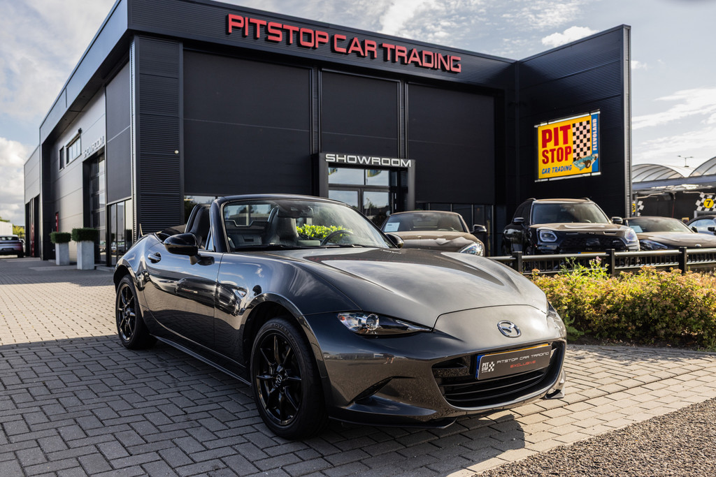 Mazda MX-5 1.5 SkyActiv-G 132 Chairo, 132 PK, Leder, Carplay, Stoelverwarming, Lage KM, Nieuwstaat! 55606990-0.jpg | Pitstop Car Trading