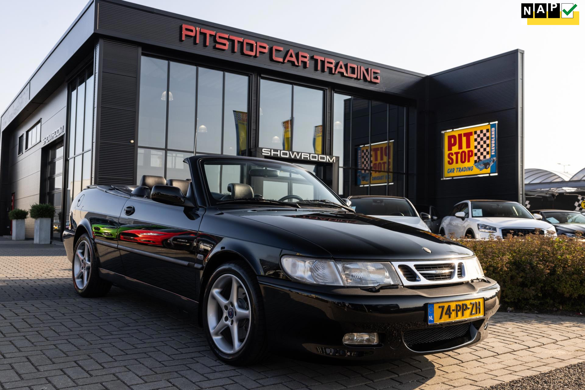 Saab 9-3 Cabrio 2.3 Turbo Viggen, 230 PK, Origineel, Nieuwstaat! 40124563-0.jpg | Pitstop Car Trading
