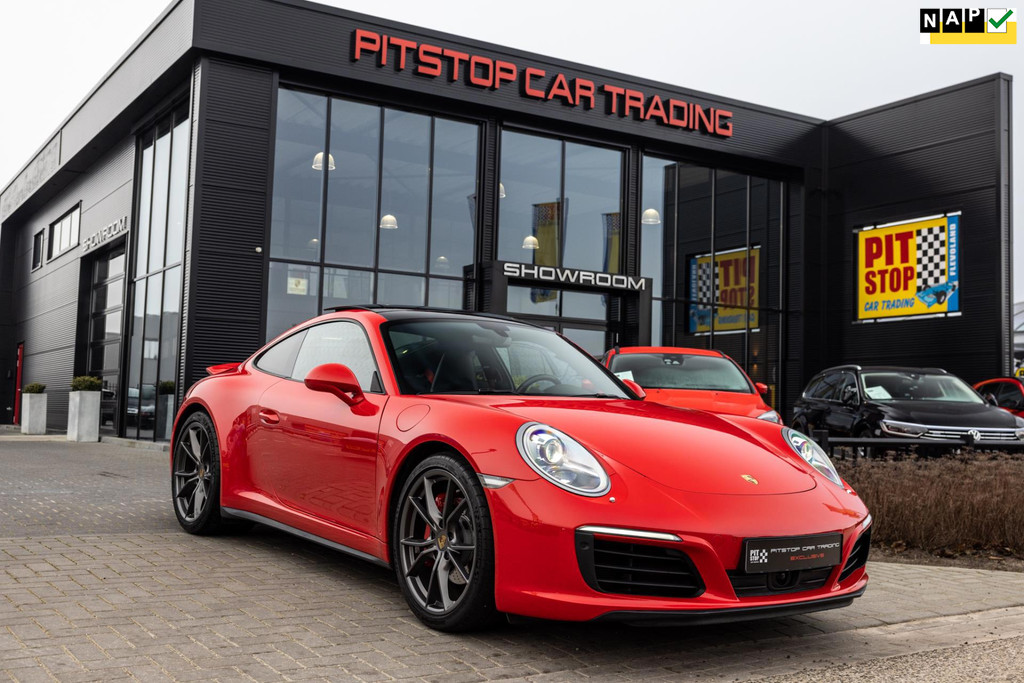 Porsche 911 991 3.0 Carrera 4, GLASDAK CHRONO, GUARDS RED! 47201346-0.jpg | Pitstop Car Trading