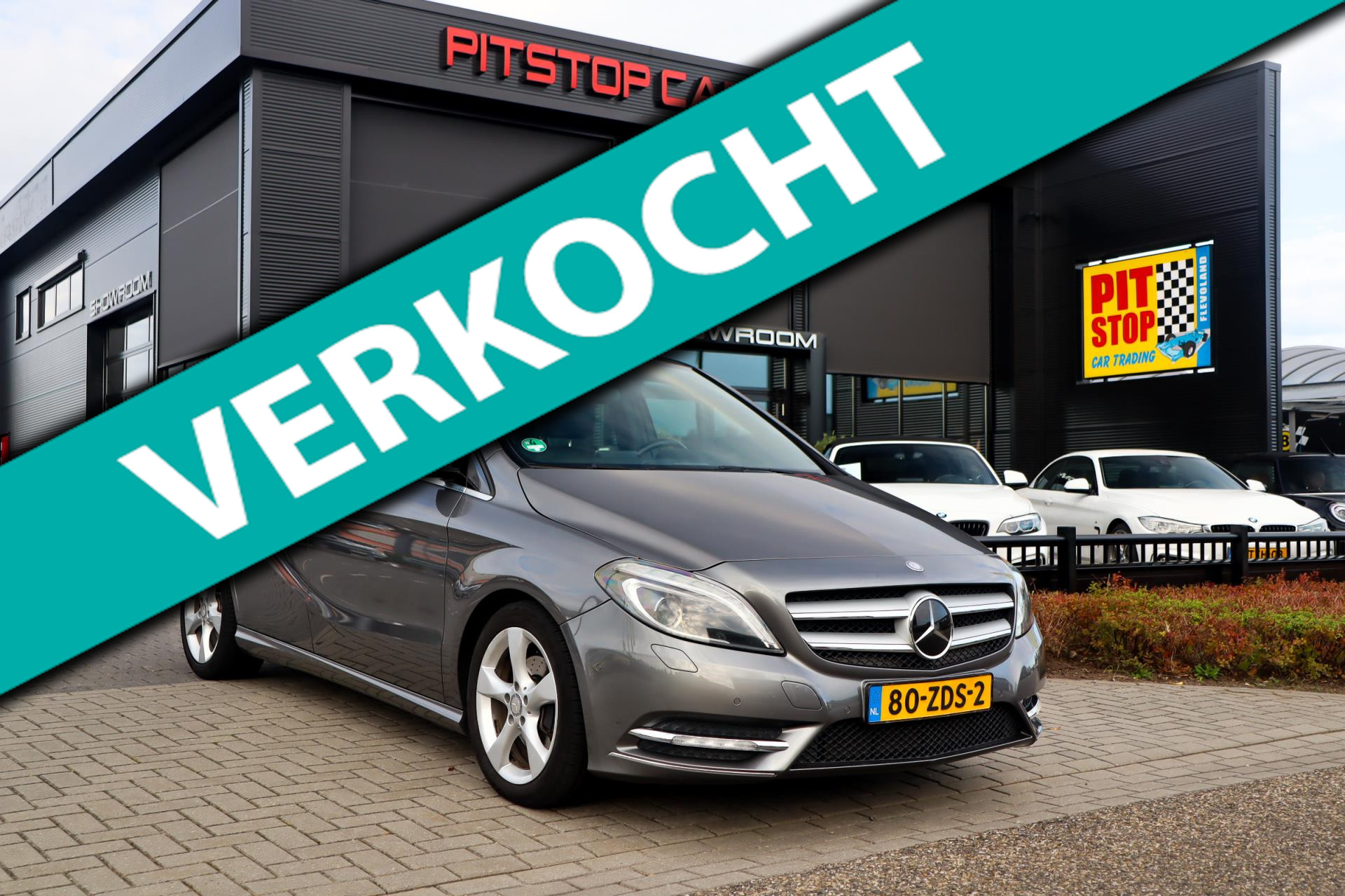 Mercedes-Benz B-Klasse 180 Ambition, 122 PK, NAP, LED, Leer, Trekhaak! 48027987-0.jpg | Pitstop Car Trading